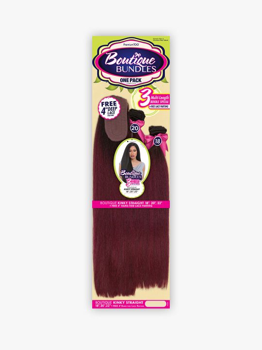 SENSATIONNEL MULTI BOUTIQUE KINKY STRAIGHT 18 20 22 CLOSURE