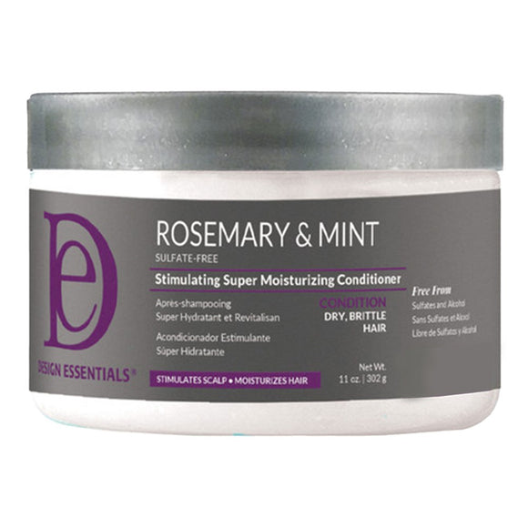 DESIGN ESSENTIALS Rosemary & Mint Stimulating Super Moisturizing Conditioner (12oz)