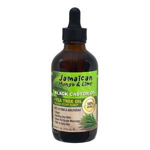 JAMAICAN MANGO & LIME Black Castor Oil Tea Tree (4oz)