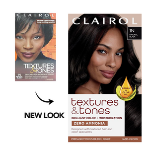 TEXTURES & TONES | Hair Color 1N, NATURAL BLACK